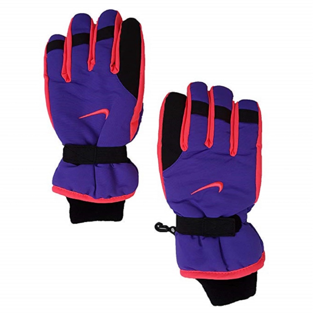 Nike Winter Sports Girl's Gloves, Size 4/6X Hyper Grape